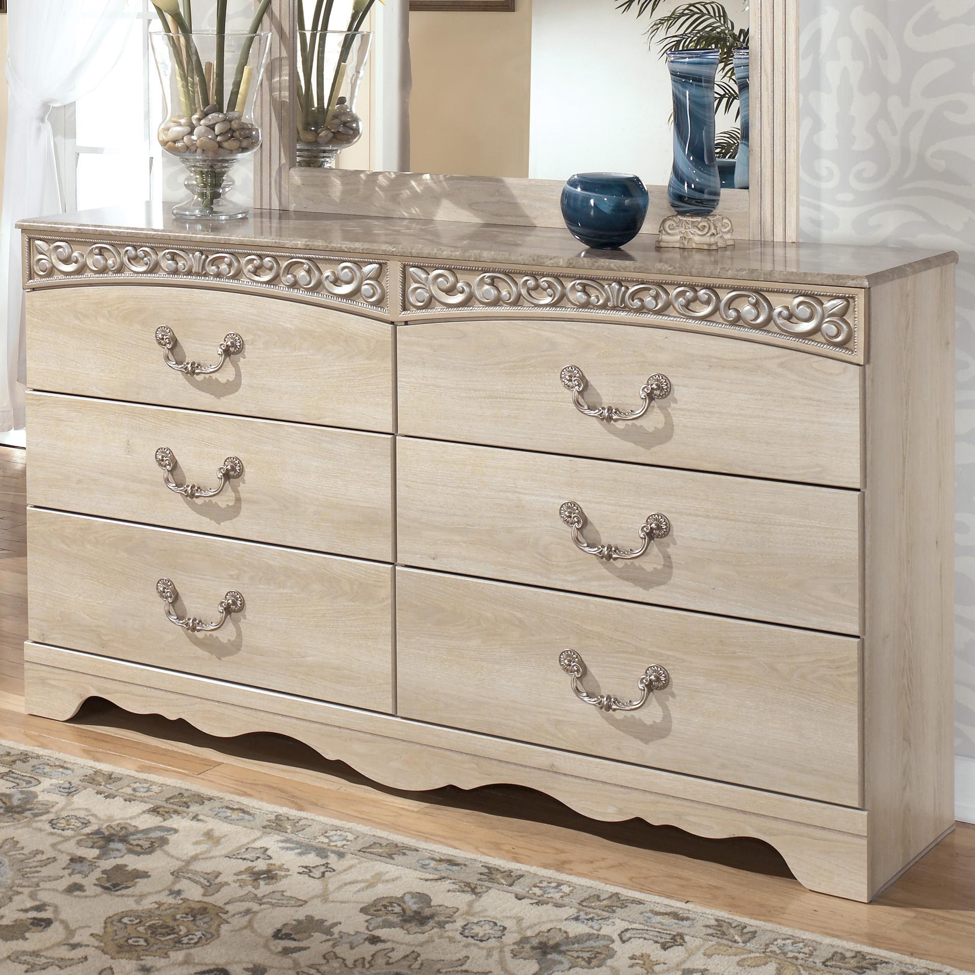 Signature Design by Ashley Catalina SixDrawer Double Dresser